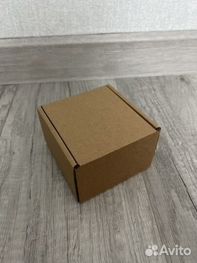 Коробка самосборная крафтовая 100х100х60