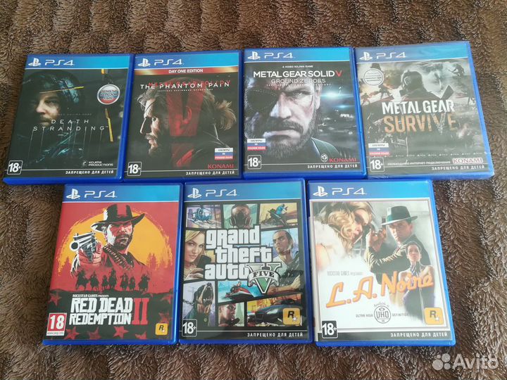 Диски/Игры для приставок ps4 ps5
