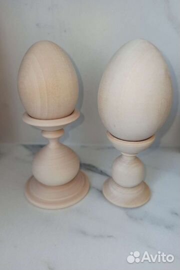 Яйцо деревянное заготовка