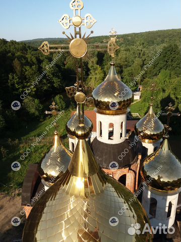 Геометрия куполов Троекуровского монастыря