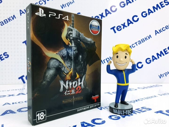 Nioh 2 Special Edition PS4 steelbook