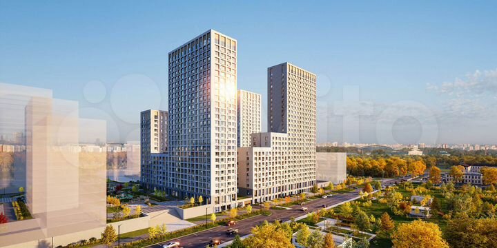 2-к. квартира, 57,1 м², 7/11 эт.