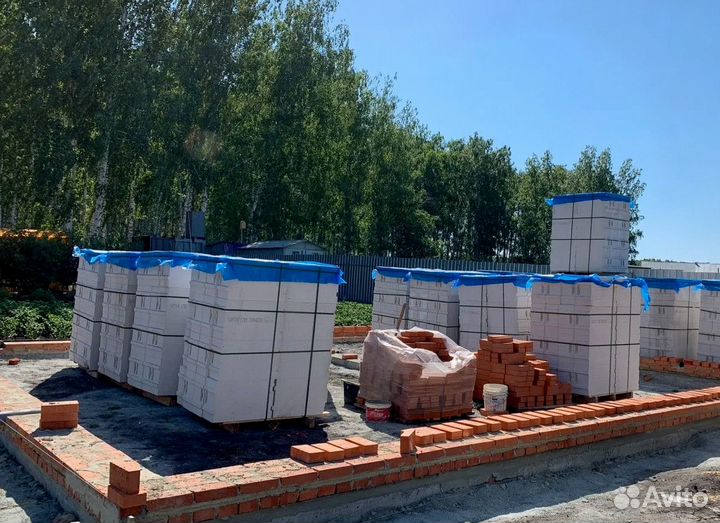 Газоблок Пораблок мелкий опт