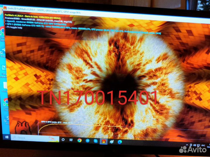 Видеокарта gtx 1070ti 8gb