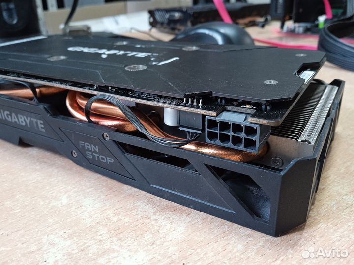 Видеокарта GigaByte RX580 RX480 8Gb