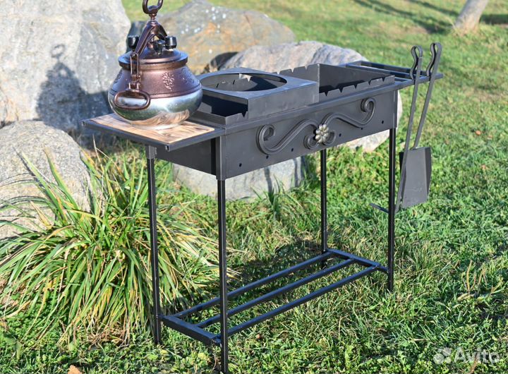 Мангалы с коваными элементами лидер