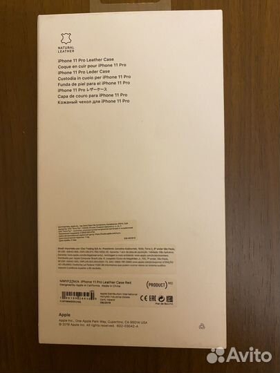 Оригинальные новые чехлы из кожи на iPhone 11 Pro