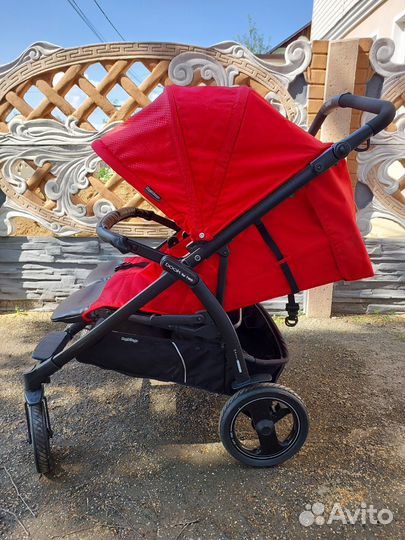 Коляска для двойни peg perego