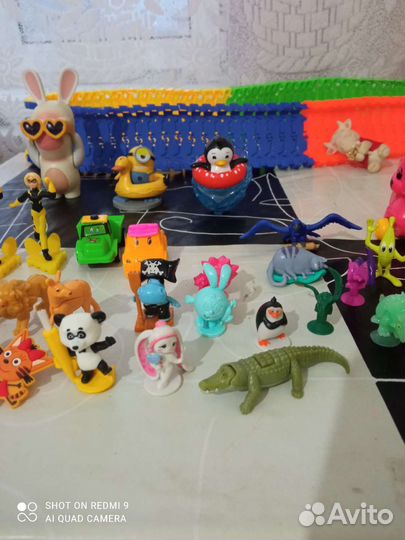 Игрушки от киндеров и по больше