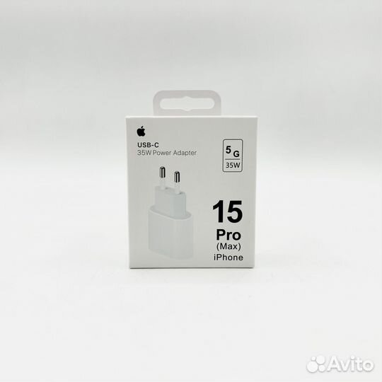 Блок Apple 35w Type-C (iPhone 15)