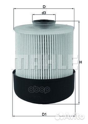 Фильтр топливный KX33828D Mahle/Knecht