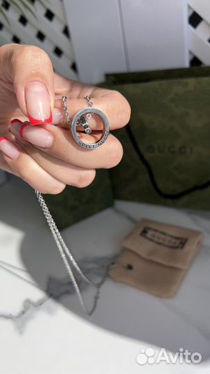 Цепочка с кулоном Gucci