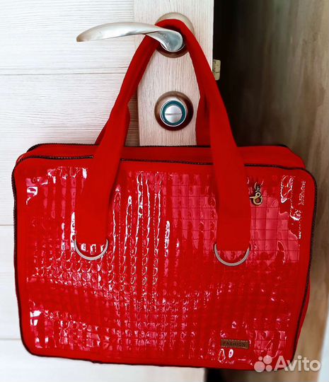 Cумка для ноутбука и папок текстильная, новая