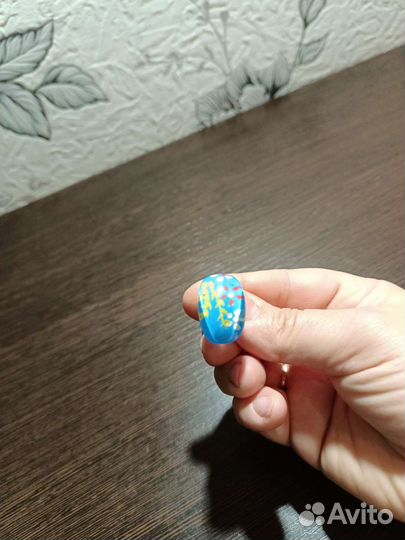 Кольцо на девочку прозрачное