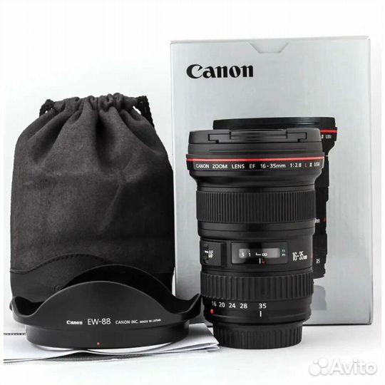 Объектив Canon EF 16-35 мм f/2.8L II USM