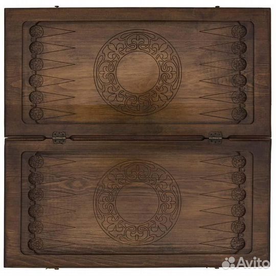 Нарды и шашки резные Полёт горного орла 62 х 64 см бук Армения 62595