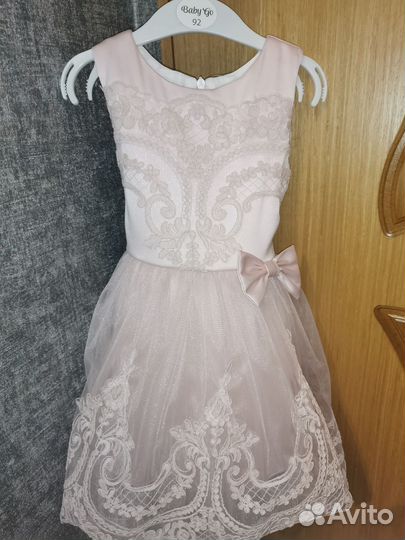 Платье для девочки 92