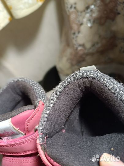 Ботинки демисезонные для девочки 24 размер