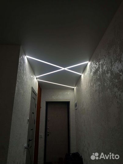 Натяжные потолки любой сложности