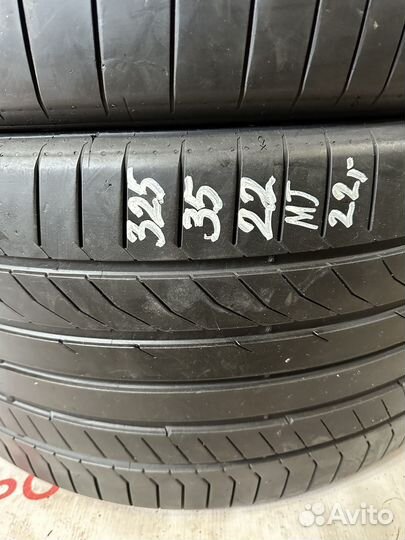 Continental ContiSportContact 5P 285/40 R22 и 325/35 R22 106Y