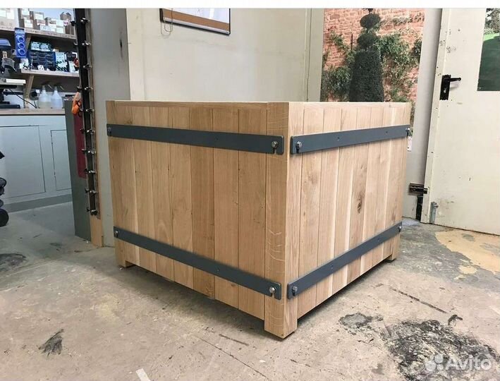 Кашпо кадки ящик для цветов и деревьев лиственница