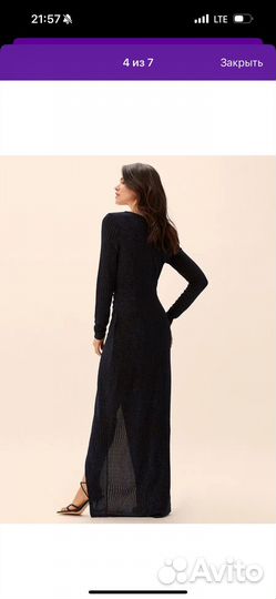 Вечернее платье в пол 40 42
