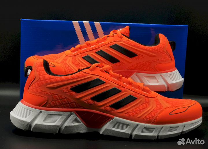 Оранжевые кроссовки Adidas, размеры 41-46, для акт