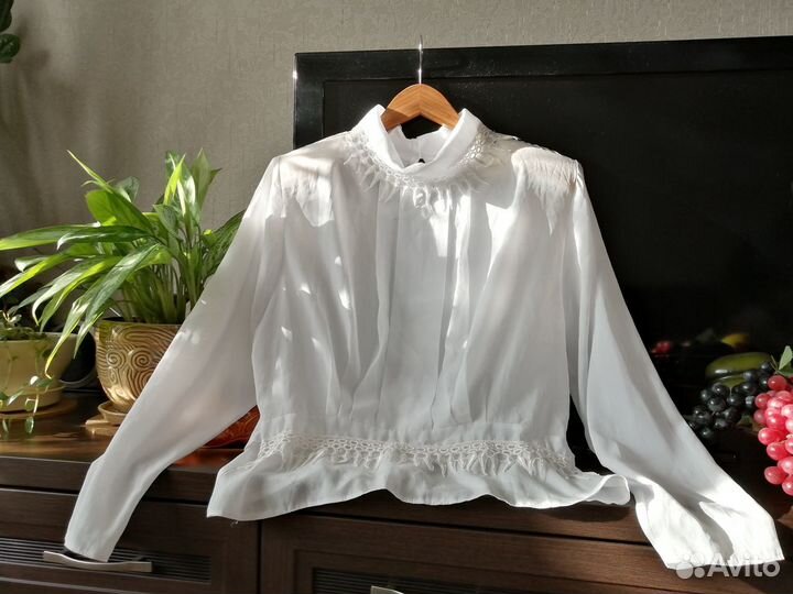 Блузка Новая винтажная. Времен гдр 90-е г, Польша