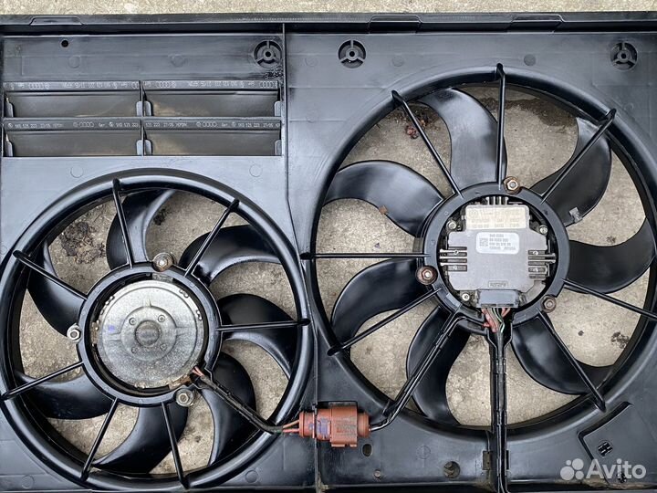 Диффузор вентилятора volkswagen b6