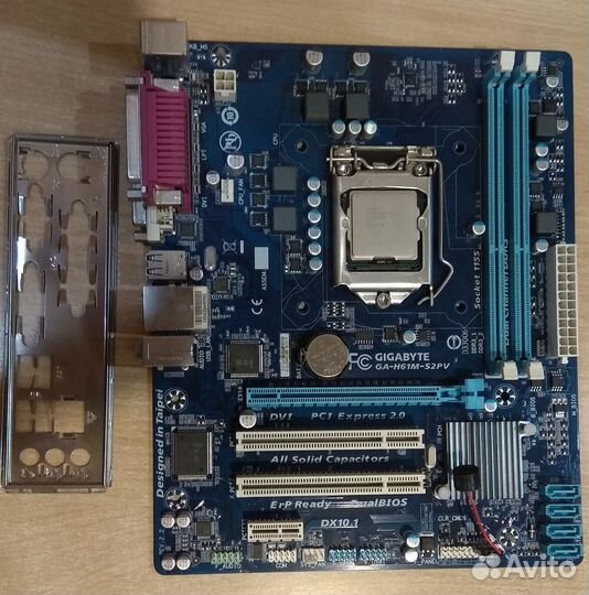 Мат.плата 1155 с процессором i3, i5, xeon