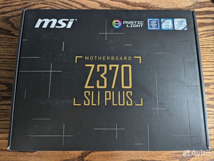 I7 8700k и msi z370 sli pro