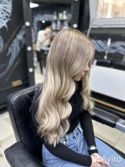 Мужские/женские стрижки и окрашивания