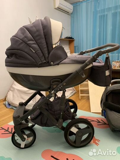 Коляска adamex monte carbon 3 в 1
