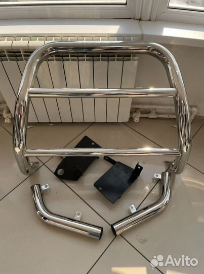 Защита бамперов Hyundai Santa Fe