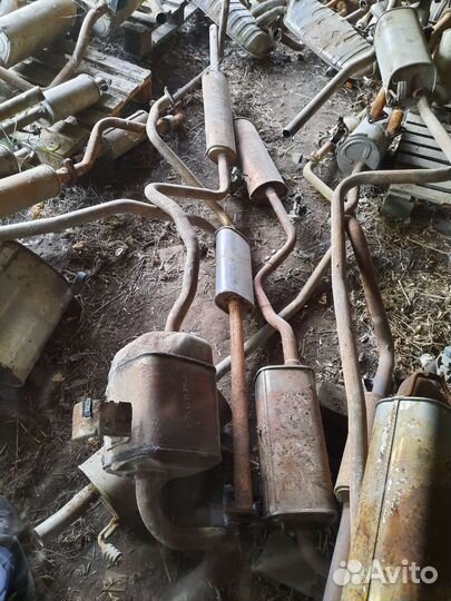 Глушитель Renault megane 2 scenic 2 1.6