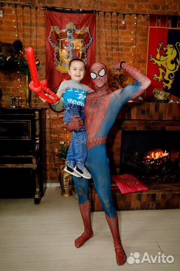 Аниматор на день рождения человек паук