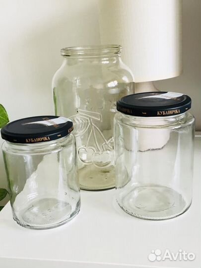 Банки стеклянные: 0,7л 0,5л 0,45л 0,37л 0,25л