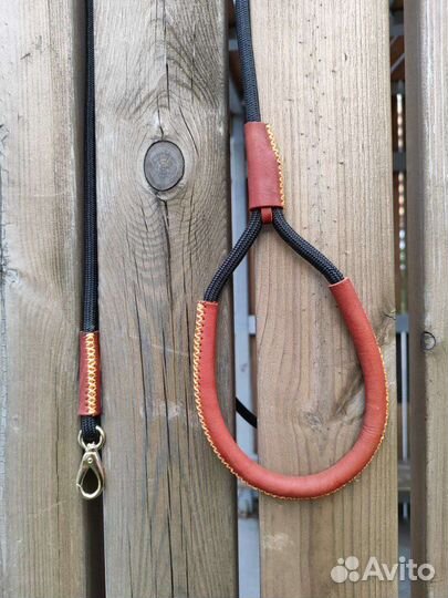 Поводок для собаки ручной работы