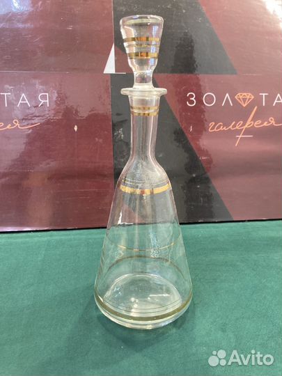 Графин водочный СССР стекло