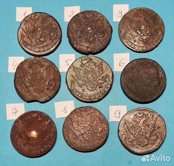 Монеты Российской Империи