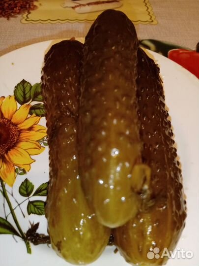 Огурцы соленые боковые