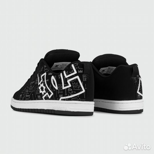 DC Shoes Court Graffik Basq Black / White