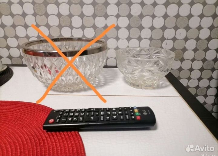 Хрустальные салатники СССР