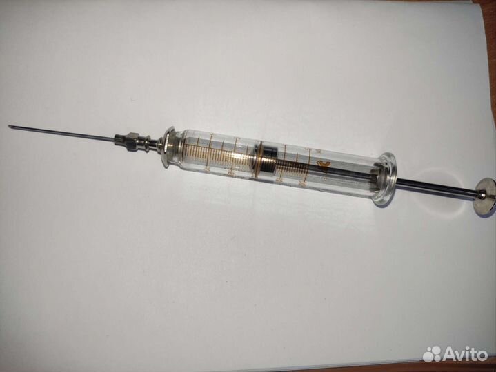 Шприцы стеклянные многоразовые