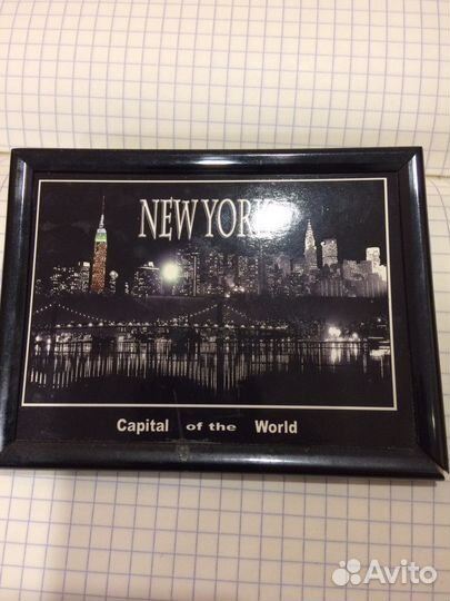 Магнитики на холодильник Города Америки