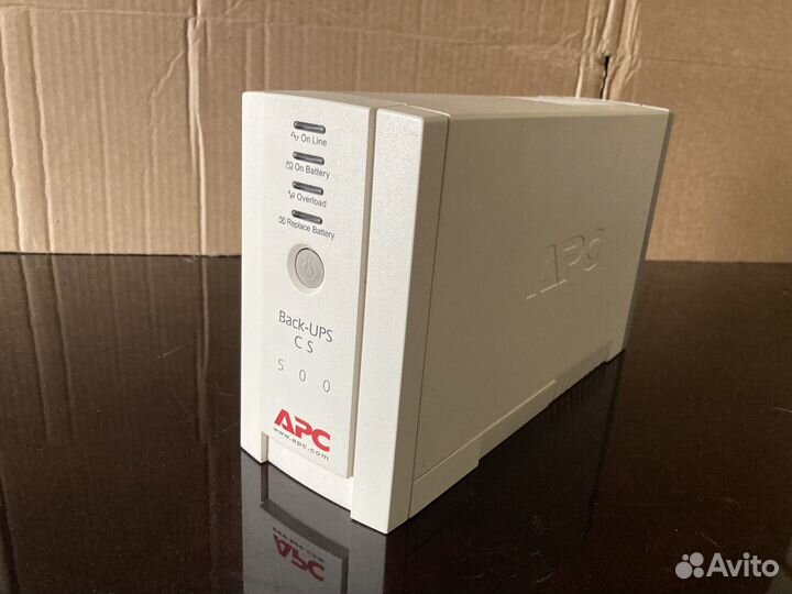 Ибп APC Back-UPS CS 500 ва, 230 В