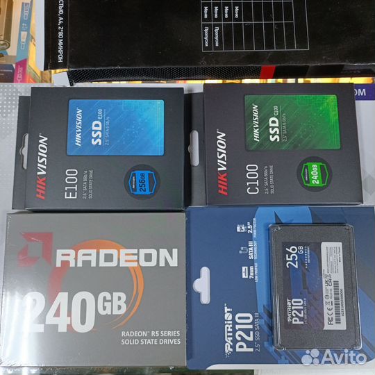 Ssd новый в упаковке в ассортименте