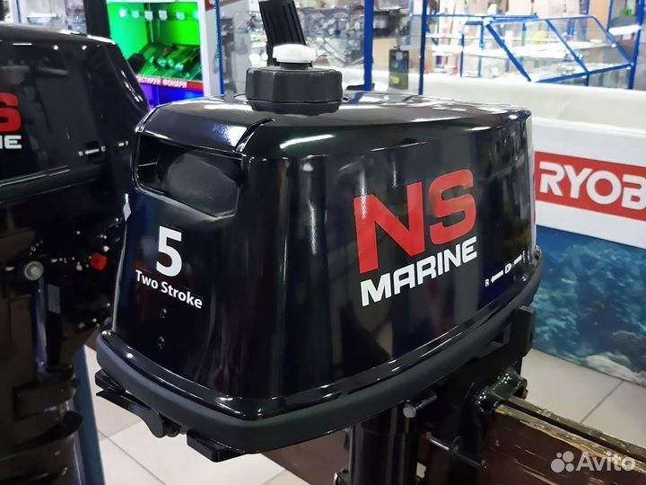 Лодочный мотор Nissan Marine 5 B DS витринный