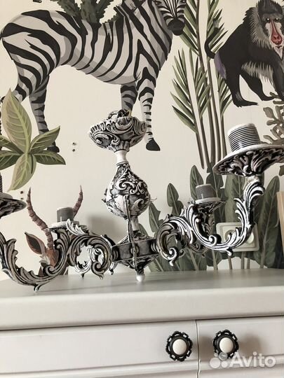 Винтажная люстра СССР, ретро, вес 5 кг, бронза