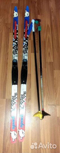 Беговые лыжи детские